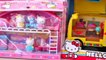 Kitty Goes Poop But Cant Flush the Toilet! - Hello Kitty School and Doll House Playsets Toys Review
