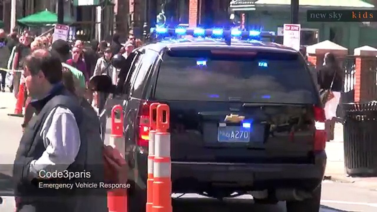 Police Cars for Children - Police Cars Responding for Kids