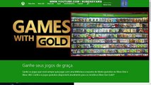Jogos originais gratis- xbox one e xbox 360 - Games with Gold