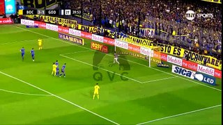 Gol de Nandez / Boca 4 - 1 Godoy Cruz SUPERLIGA 2017 Fecha 3