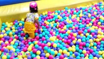 Mandi Bola Banyak Sekali & Naik Odong odong Mobil Mainan Anak Play Balls Pit Show & Mini M
