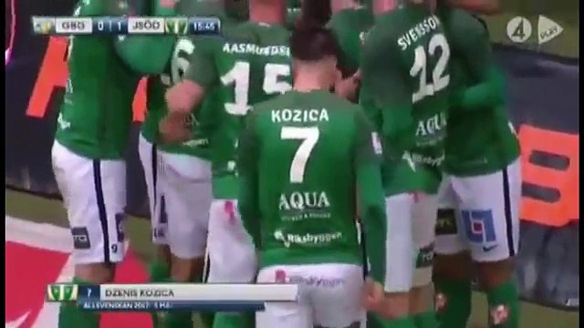 Goeteborg 0:1 Jonkopings (Swedish Allsvenskan. 16 September 2017)