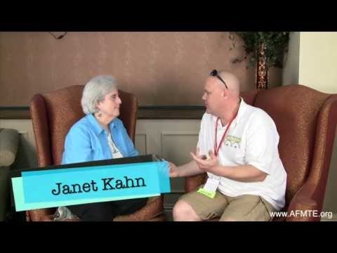 Janet Kahn at the 2013 Alliance for Massage Therapy Education Conference