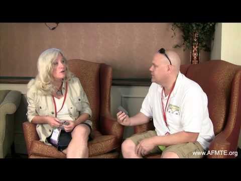 Nancy Rezmer at the 2013 Alliance for Massage Therapy Education Conference