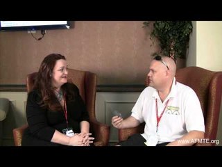 Stephanie Beck at the 2013 Alliance for Massage Therapy Education Conference