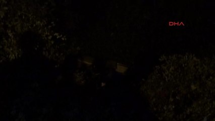 Zonguldak - Kaza Yapan Minibüsü Dereye Düşmekten Ağaçlar Kurtardı