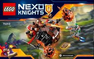 2016 Lego Nexo Knights Moltors Lava Smasher instructions 70313