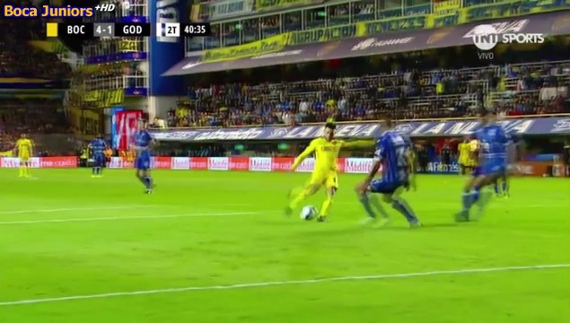 Boca Juniors 4-1 Godoy Cruz (Superliga 2017-18)