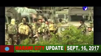 MARAWI CITY UPDATE SEPT.16, 2017