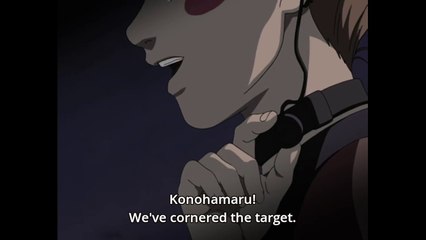 Naruto Shippuden Konohamaru completing a mission