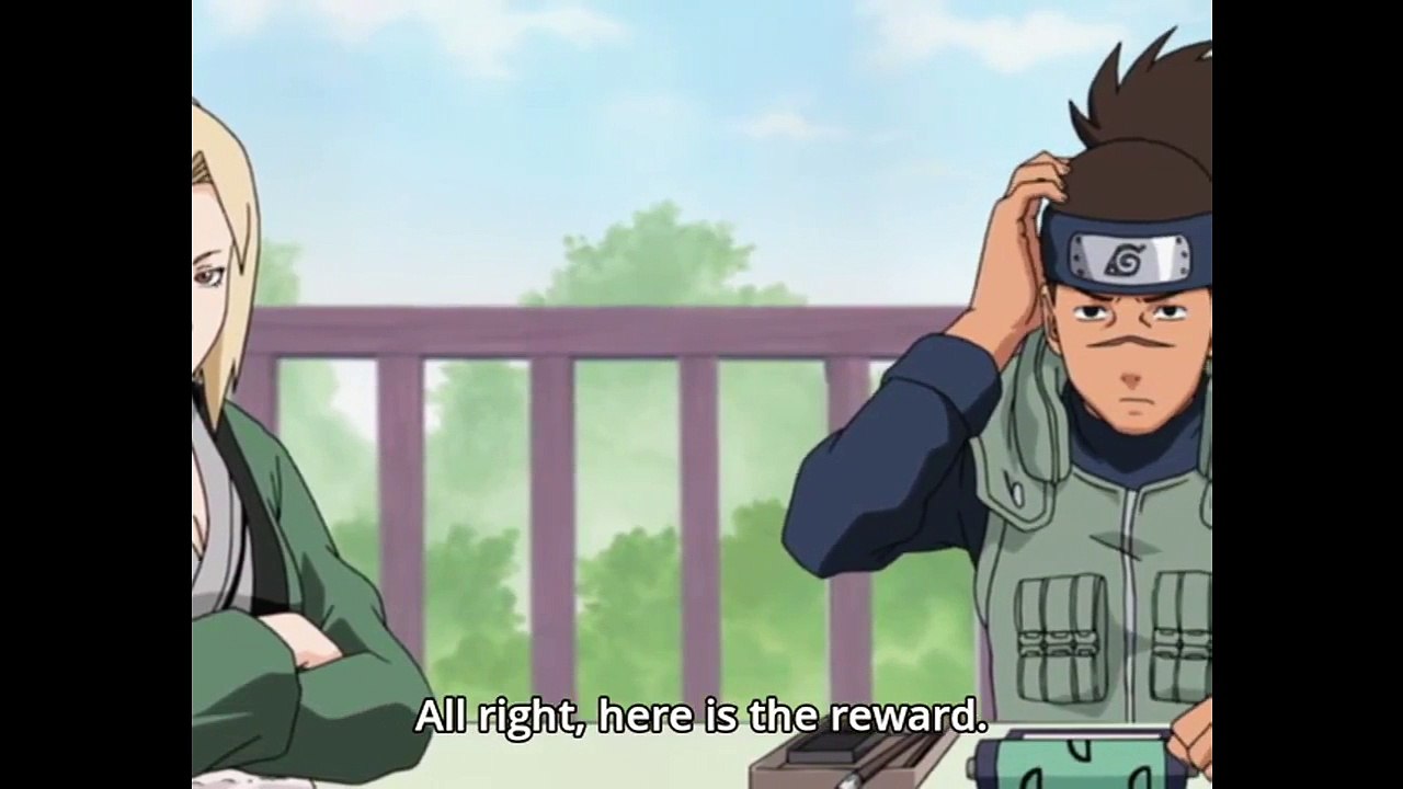 Naruto Shippuden Tsunade and Iruka first appearance