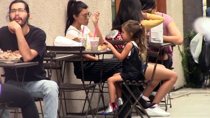 Kourtney Kardashian And Penelope Spend A Sunday Together