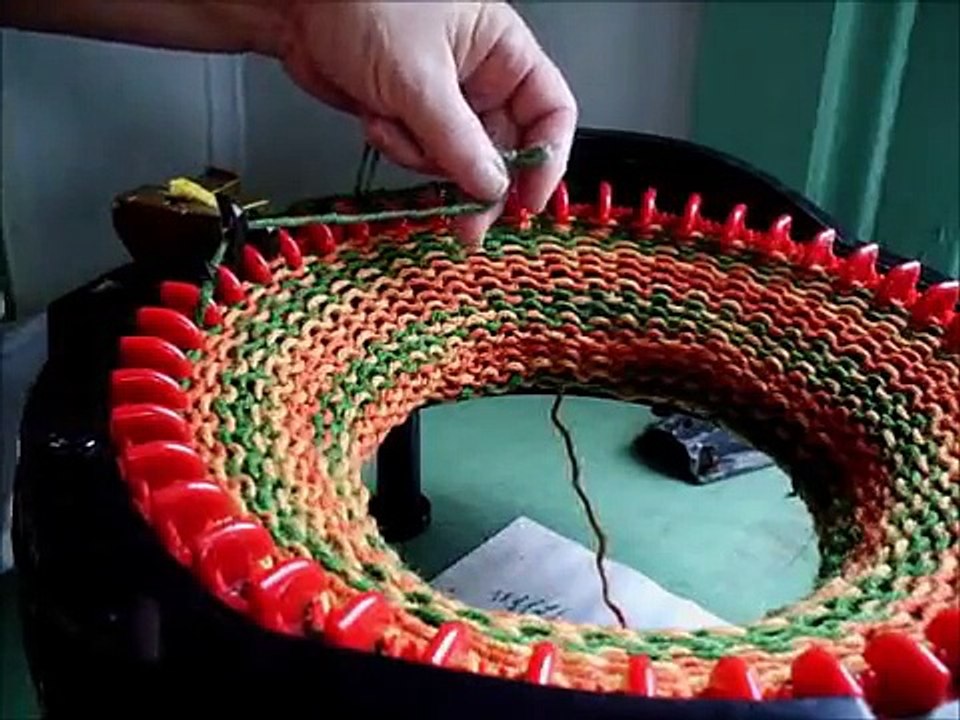 Fairisl on the Addi Knitting Machine