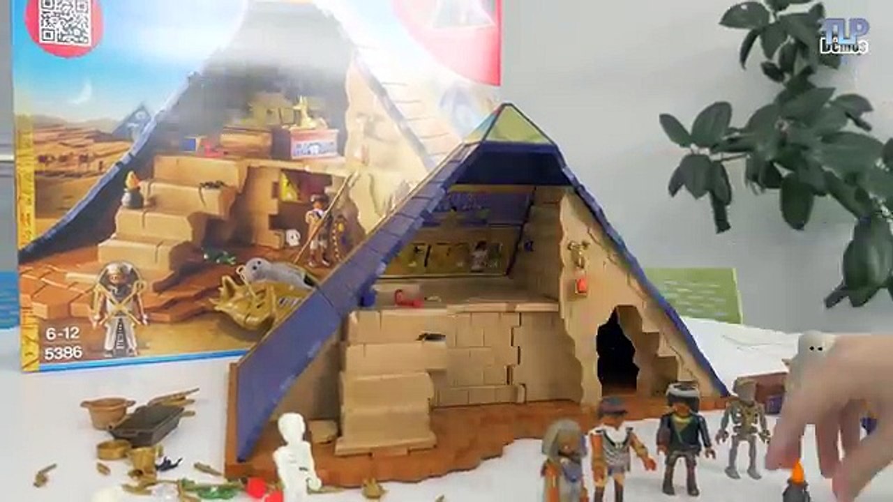 Playmobil 5386 : la pyramide du pharaon (2017) - Construction en français