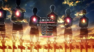 Attack on Titan Season 2 Official Opening Song Shinzou wo Sasageyo by Linked Horizon