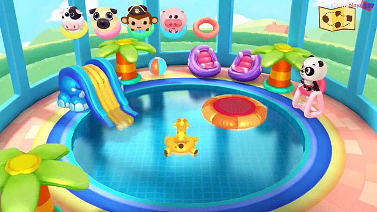 Application bébé éducatif pour complet Jeu enfants jouer piscine la natation Dr panda |
