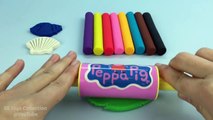 Fun Learning Colours with Playdough Modelling Clay and Sea Theme Molds for Kids