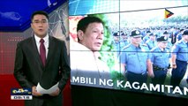 Pres. Duterte: Pondong kinaltas sa CHR, maaaring gamiting pambili ng bagong kagamitan ng PNP