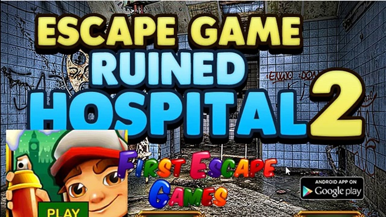 Escape Game Ruined Hospital 2 Walk Through - FirstEscapeGames