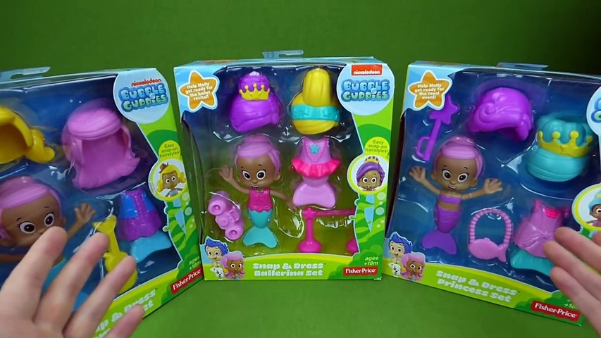 bubble guppies toys molly snap and dress hair salon