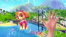 Paw Patrol Finger Family Song Nursery Rhymes - Paw Patrol Colors for Children to Learn