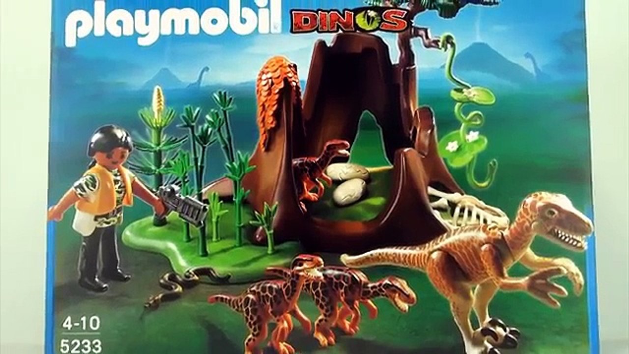 Playmobil Dinos Deinonychus & Velociraptors reviewed! set 5233
