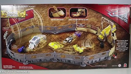 Disney Cars 3 Toys Crash Demolition Derby + Blaze Mickey Roadster Racers & Paw Patrol Surprise Crash