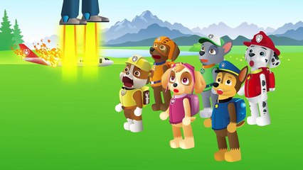 Marshall fought  a fire caused  by Rocky's Robot   PAW Patrol - Episode 16   Cartoon for Kids