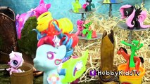 PLAY-DOH My Little Pony Pop Rainbow Dash! Surprise Toy Western Play-Doh Hobby Sherif by HobbyKidsTV