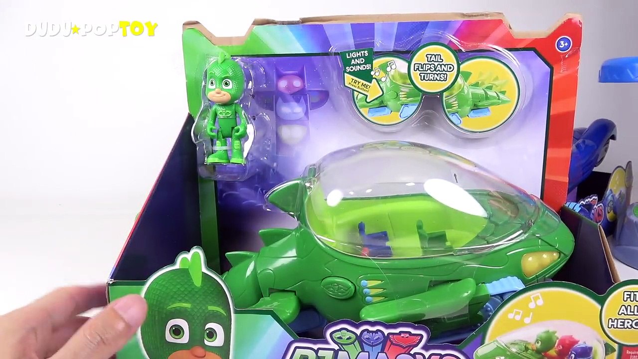 PJ Masks New Deluxe vehicles appear!! Villains! Come on!! - DuDuPopTOY