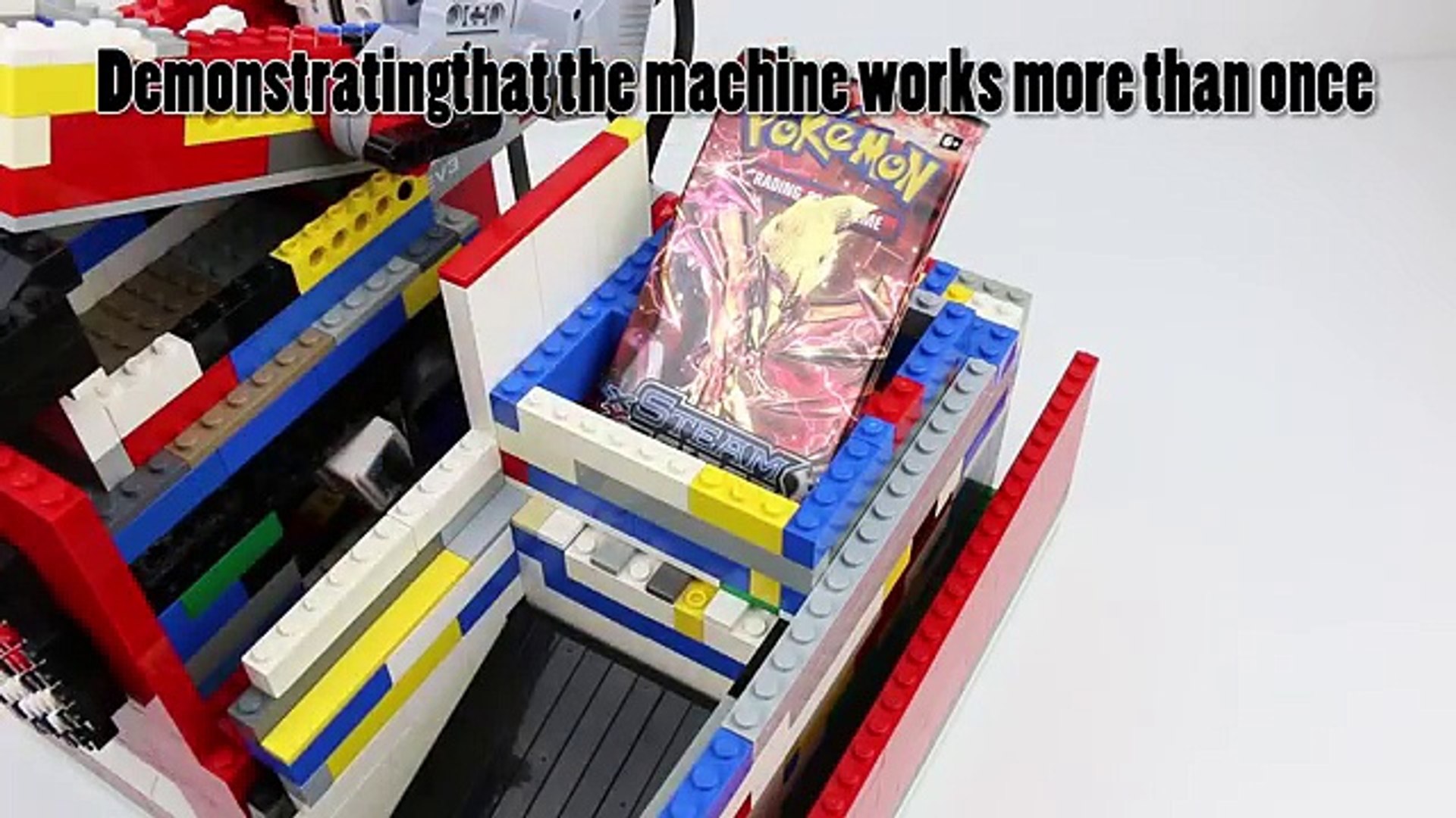 how to make a lego pokemon card dispenser holder! LEGO Mini Pokemon Center 40911