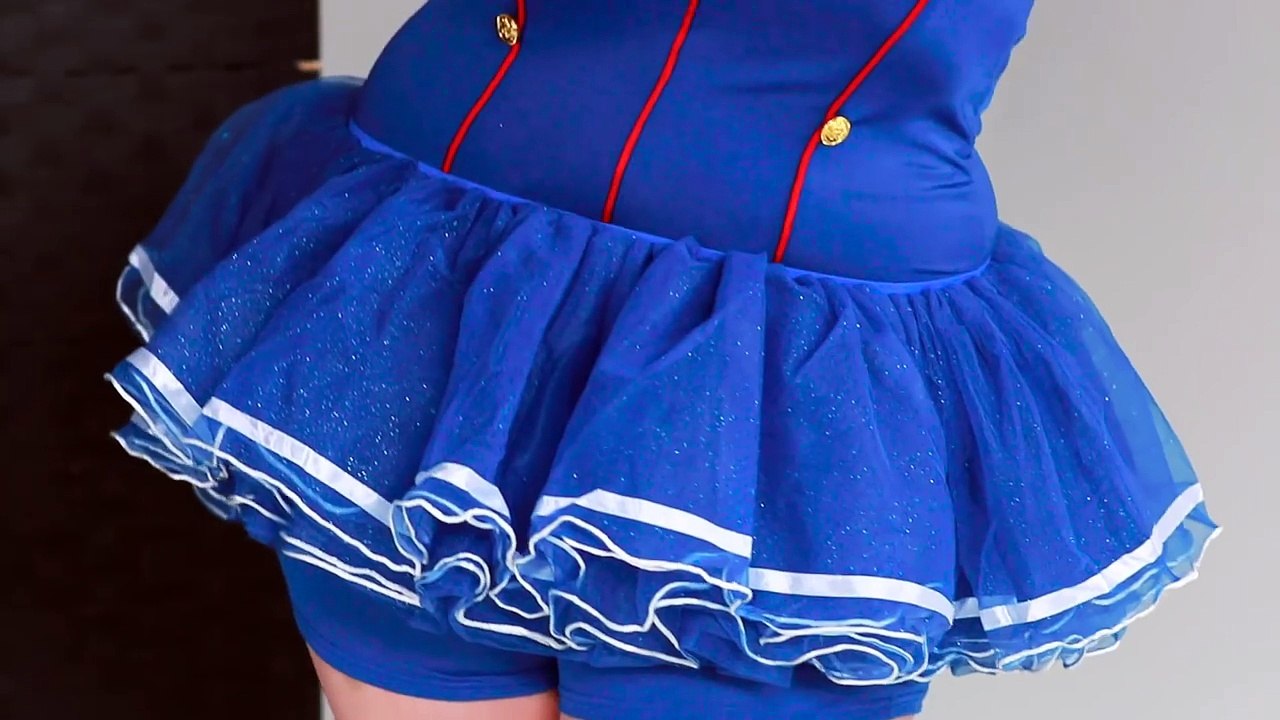 Plus Size Women Try On One Size Halloween Costumes