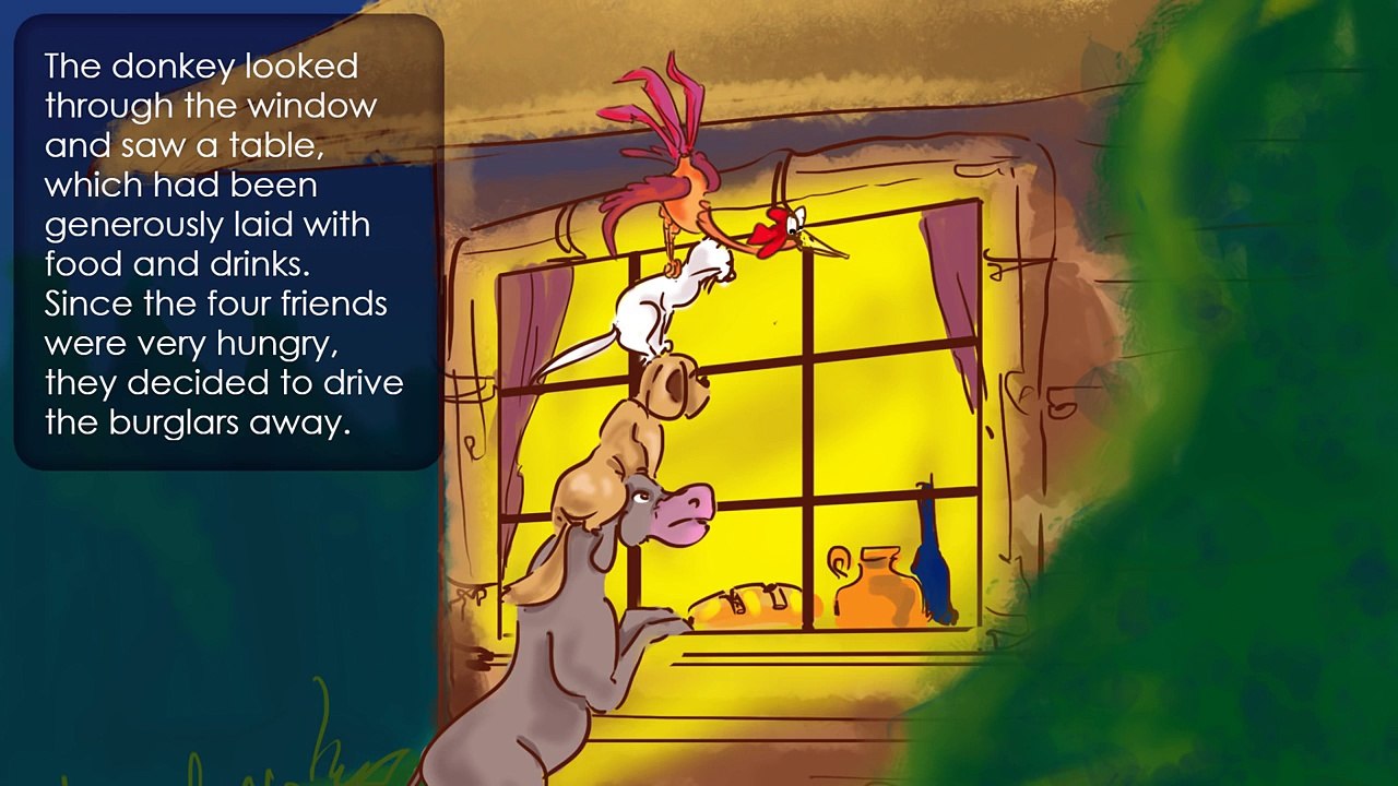 The Bremen Town Musicians - Fairy tales and stories for children