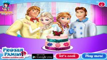 Familia Frozen O Bolo de casamento de Ana e Elsa Jogos Disney Brasil