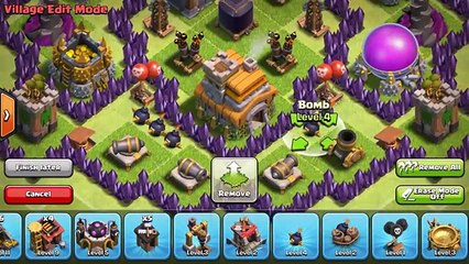 TH 7 Hybrid Base (I) with REPLAYS!!! | 3 Air Defenses | Clash of Clans