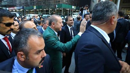ABD'de Cumhurbaşkanı Erdoğan'a Sevgi Seli