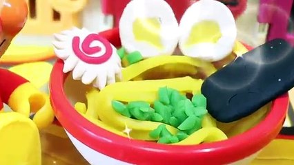 アンパンマン おもちゃ 魔法のラーメン屋さんでお料理！レストランでねんどの麺作り★Play-Doh Doctor Drill N Fill Orbeez anpanman toys play