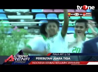 Kalahkan Myanmar, Indonesia Raih Peringkat 3