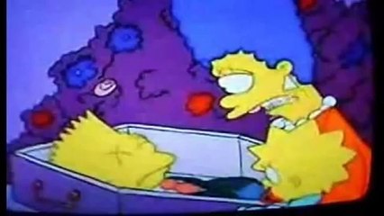 capitulo prohibido de los simpsons la muerte de bart