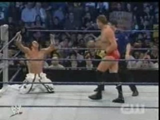 Paul London (w/Ashley) vs William Regal