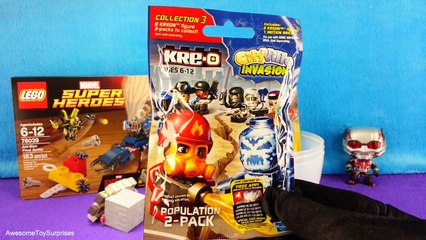 Lego Play-Doh Surprise Egg and Lego Ant-Man Super Heroes Toy Set