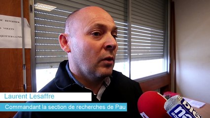 Meurtre d’Ustaritz : le lieutenant-colonel Laurent Lesaffre, patron de la SR de Pau annonce l'arrestation d'un SDF