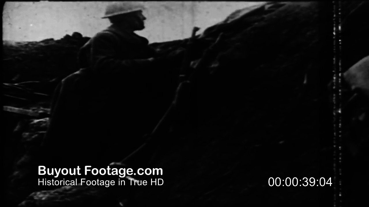 HD Historic Stock Footage WWI MEUSE-ARGONNE OFFENSIVE
