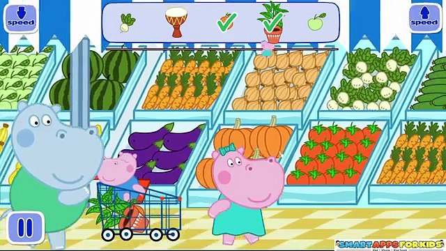 Peppa Pig Harriet Hippo Baby Shop - best app demos for kids - Philip