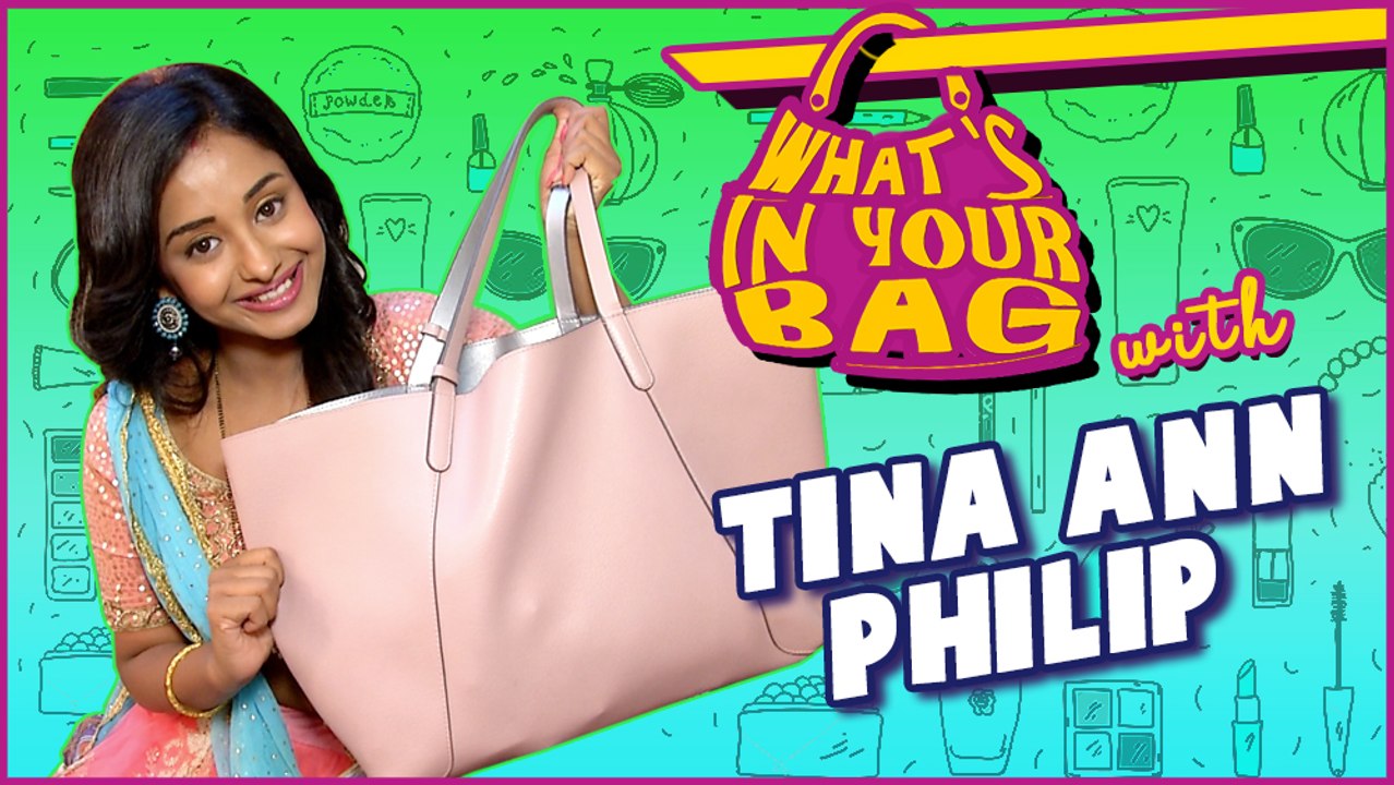 Tina Ann Philip aka Aastha Reveals What's In Her Bag | What's in Your Bag | Ek Aastha Aisi Bhee