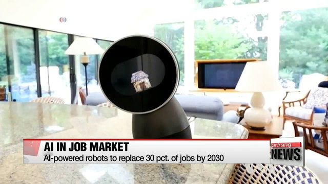 AI-powered robots to replace 30 pct. of jobs by 2030