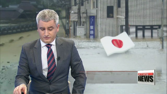 Tropical storm Talim hits Japan