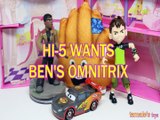 HI-5 WANTS BEN'S OMNITRIX FINN LIGHTENING MCQUEEN TOYS PLAY BEN 10 STAR WARS FORCE AWAKENS CARS 3 PIXAR DISNEY