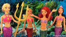 Elsa Casts Mind Control Spell on Ariel - Part 16 - Elsa the Mermaid Series - Frozen Little Mermaid