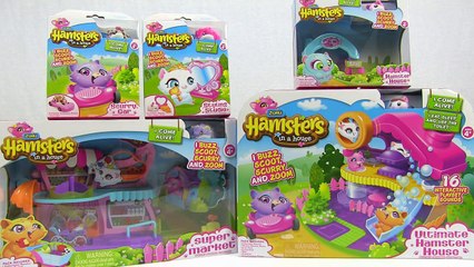 Massive Collection Hamsters In A House Toys - Scurrying Little Electronic Pets